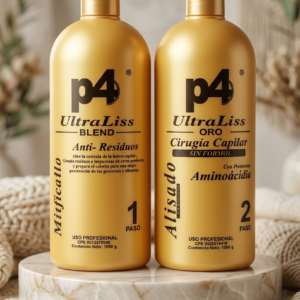 P4 ultra liss oro cirugia capilar