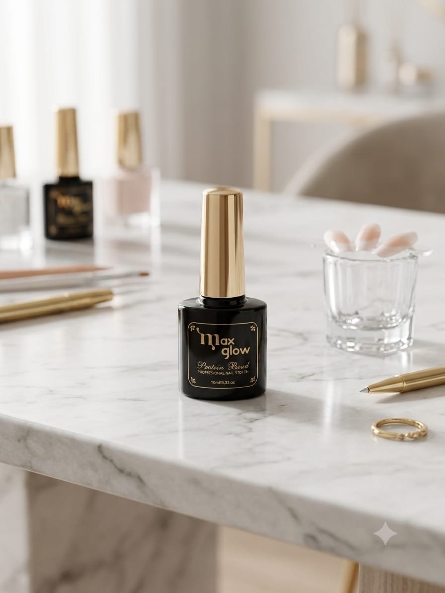 Max Glow Protein Bond - Professional Nail System (10ml)