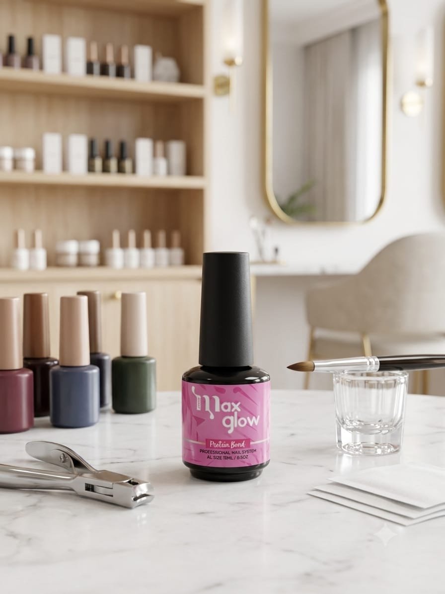 Max Glow Protein Bond - Professional Nail System