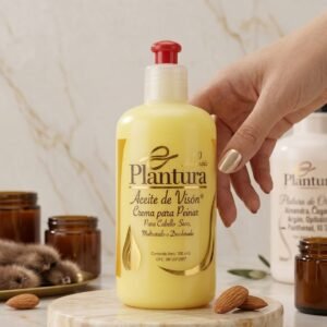 Crema para Peinar Plantura - Aceite de Visón (300 ml)