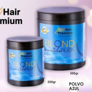 Polvo Decolorante Hair Premium Blond +9 Plex (Blanco y Azul)