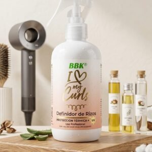 Definidor de Rizos BBK I Love My Curls - Protección Térmica + UV (240ml)