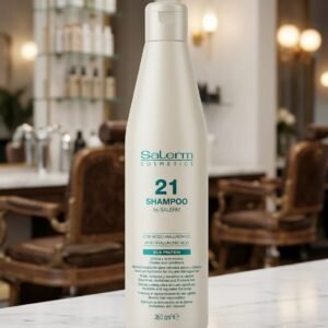 Shampoo Salerm 21 - Ácido Hialurónico y Proteína de Seda