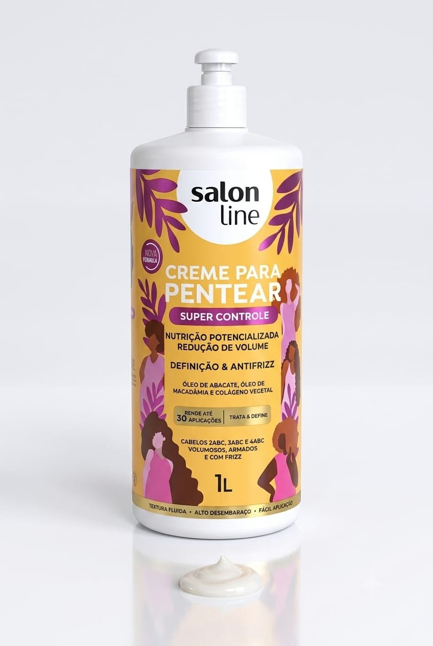 Crema para Peinar Salon Line Súper Control - Nutrición Potenciada