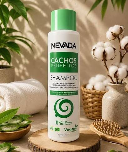 Shampoo Nevada Cachos Perfeitos - Nutrición para Cabello Rizado