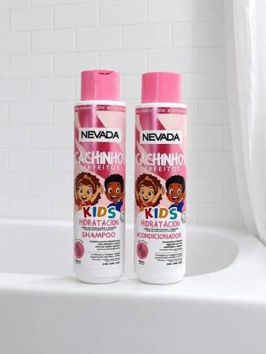 Shampoo Nevada Kids Cachitos Perfeitos - Hidratación Especial