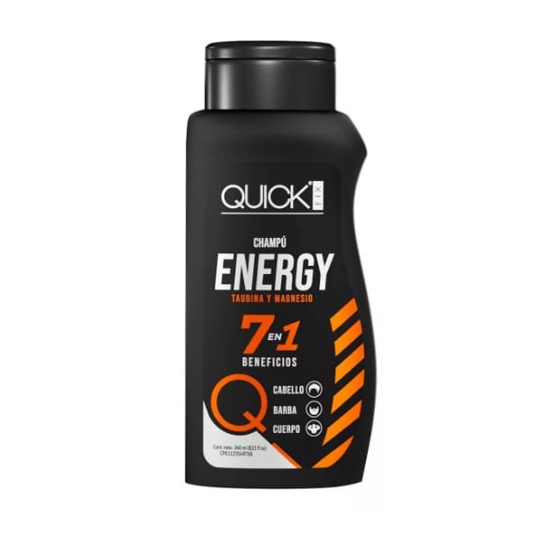 Champú Energy 7 en 1 Quick Fix - Taurina y Magnesio