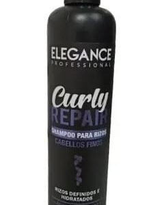 Shampoo Elegance Curly Repair - Especial para Cabellos Finos y Rizados