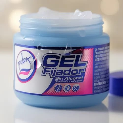 Gel Fijador Rolda - Fijación Extra Fuerte sin Alcohol
