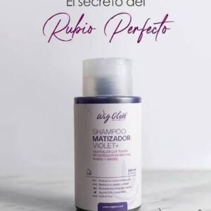 Shampoo y Acondicionador Matizador Violet+ de Wig Gloss