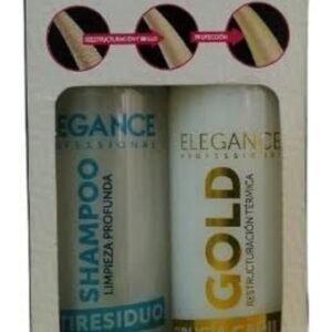Kit Cirugía Capilar Gold Elegance Professional - Limpieza Profunda y Reestructuración