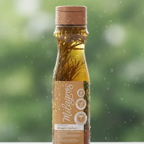 Shampoo Milagro Herbal de Milagros - Cuidado Natural para un Cabello Saludable
