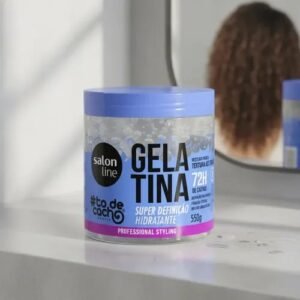 Salon Line Gelatina #todecacho - Super Definición e Hidratación 72H