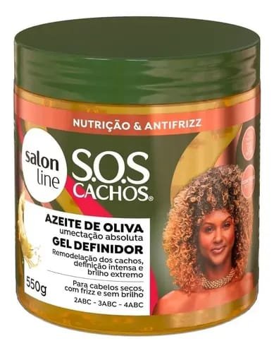 Salon Line S.O.S Cachos - Gel Definidor con Aceite de Oliva