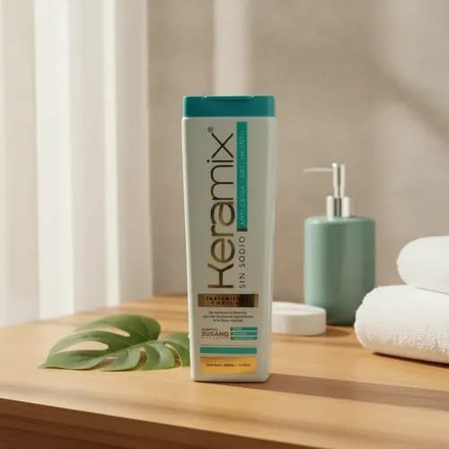 Shampoo Keramix Sin Sodio - Cuidado Anti-Caída y Revitalizante
