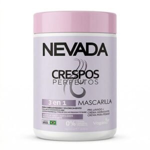Mascarilla 3 en 1 Nevada - Nutrición Vegana para Crespos Perfectos