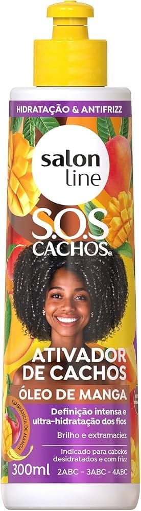 Activador de Cachos Salon Line - Hidratación y Definición con Óleo de Manga