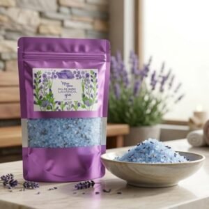 Sal de Baño Lavanda Spa Top Glow - Relajación y Bienestar Profundo