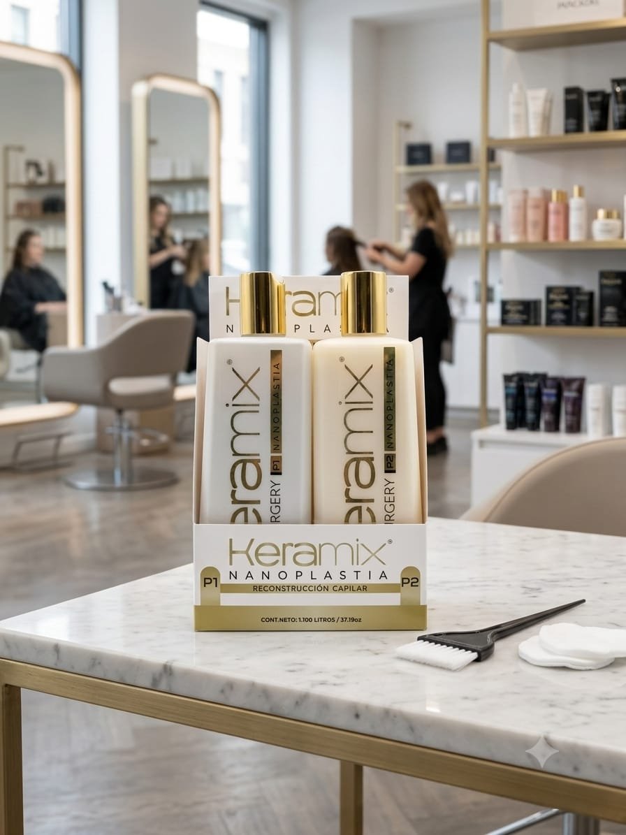 Kit Keramix Nanoplastia - Reconstrucción Capilar de Alto Rendimiento