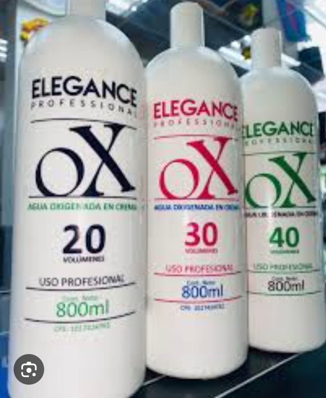 Agua Oxigenada en Crema Elegance Professional