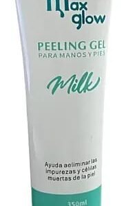 Peeling Gel Milk de Max Glow - Exfoliación Suave para Manos y Pies