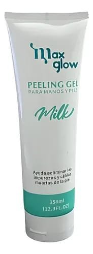 Peeling Gel Milk de Max Glow - Exfoliación Suave para Manos y Pies