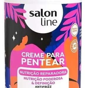 Crema para Peinar Salon Line - Nutrición Reparadora y Definición Poderosa
