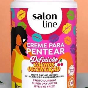 Crema para Peinar Salon Line - Definición Cachos Ostentação: Rizos Largos y Firmes