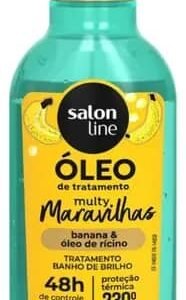 Óleo de Tratamiento Multy Maravilhas Salon Line - Nutrición con Banana y Aceite de Ricino