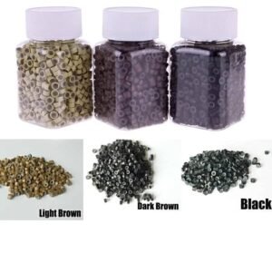 Micro-anillas para Extensiones de Cabello - Fijación Segura y Discreta