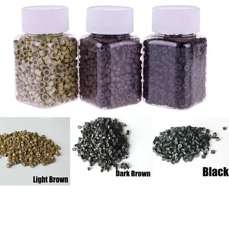 Micro-anillas para Extensiones de Cabello - Fijación Segura y Discreta