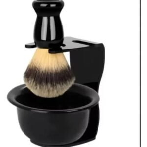 Set de Afeitado Clásico con Brocha y Soporte
