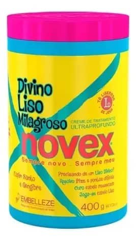 Crema de Tratamiento Ultraprofundo Novex Divino Liso Milagroso
