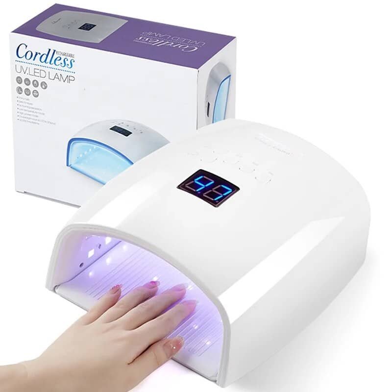 Lámpara UV/LED Inalámbrica Recargable para Uñas