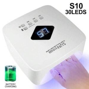 Lámpara UV/LED Inalámbrica para Uñas SUN S10 Max