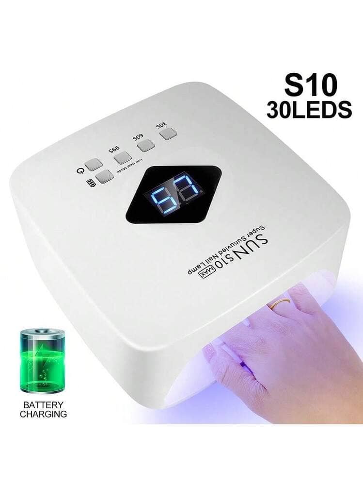 Lámpara UV/LED Inalámbrica para Uñas SUN S10 Max