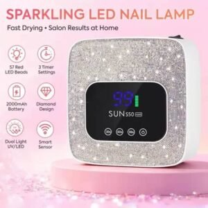 Lámpara LED Inalámbrica para Uñas Sparkling SUN S50 Max