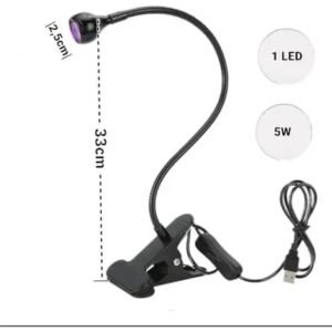 💡 Lámpara de Jelly Flexible con Pinza