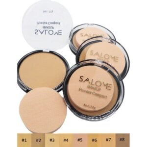 Polvo Compacto Tradicional Clásico de Salome Makeup