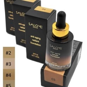 Anti-Aging Radiant Foundation (Base Radiante Antiedad) de Salome Makeup.