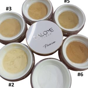 Polvo Suelto Traslúcido de la línea Premium de Salome Makeup