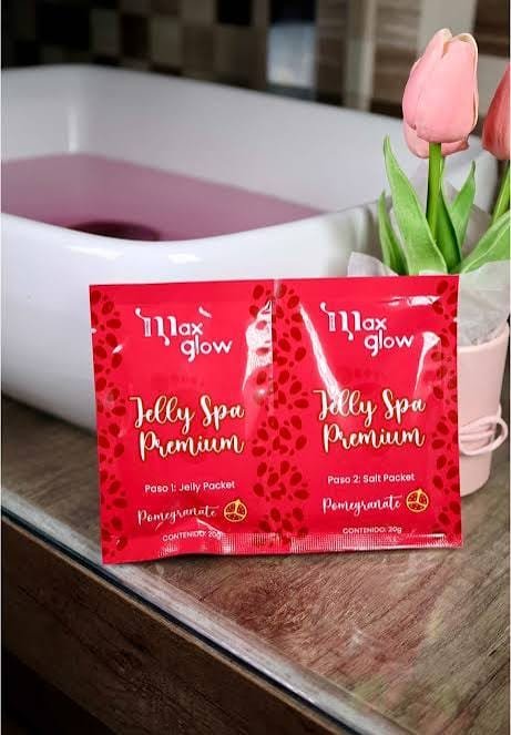 Max Glow Jelly Spa Premium Pomegranate